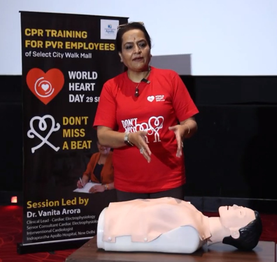 CPR TRAINING FOR PVR EMPLOYEES